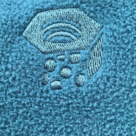 Mountain Hardwear Green Microchill Zip Fleece - Picture 7 of 8